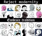 angry bloomer coomer crying derp derpina doomer fuck_yea_guy fuuu laugh me_gusta modernity npc oh_god_why ok parody ragecomic retard smug tradition trollface vaporwave wojak y_u_no // 720x620 // 64KB