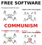 computer dollar free_software freedom hammer_and_sickle means_of_production money proletariat worker // 800x866 // 125KB