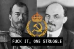 bolshevik monarchism monbol_gang one_struggle revolution russia russian_empire russian_sfsr soviet_union struggle tsar tsar_nikolai_ii vladimir_lenin x_gang // 600x400 // 294KB