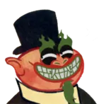 aku bourgeoisie capitalism hat meta:transparent_background porku porky samurai_jack smug // 576x566 // 323KB