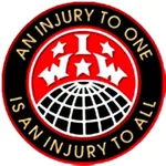 1:1_aspect_ratio globe injury iww meta:lowres propaganda symbol syndicalism union // 500x500 // 79KB