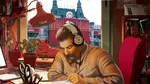 cat hammer_and_sickle headphones joseph_stalin laptop lo_fi soviet_union writing // 1280x720 // 205KB