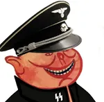 bourgeoisie capitalism fascism germany hat nazi nazi_germany peaked_cap porky ss // 576x566 // 126KB