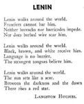 internationalism langston_hughes poem revolution soviet_union vladimir_lenin // 499x614 // 27KB