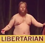 libertarian_party libertarianism meta:lowres neckbeard shirtless united_states // 394x373 // 37KB