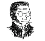 anarchism cigarette egoism glasses max_stirner wojak // 1128x1048 // 227KB