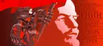 anime flag fullmetal_alchemist meta:translation_request red_flag russian_text soviet_union vladimir_lenin // 1280x573 // 171KB