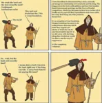 anarcho_capitalism aristocracy capitalism comic feudalism libertarianism monarchism peasant pitchfork serf shovel taxation tool voluntary // 695x703 // 618KB