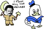 dolan duck glasses hammer_and_sickle kronstadt leon_trotsky sailor trotskyism // 768x512 // 53KB