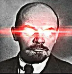 bolshevik glowing_eyes russia russian_sfsr soviet_union vladimir_lenin // 512x522 // 42KB