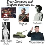 africa armored_fighting_vehicle dungeons_and_dragons guitar instrument joseph_stalin juche kim kim_jong_un korea korea_dpr necromancy rifle rosa_luxemburg sniper sniper_rifle soviet_union tank thomas_sankara weapon // 1080x1080 // 97KB