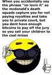 anarcho_capitalism bitcoin capitalism copyright corporation court glasses mcdonalds mining picardia when // 640x934 // 87KB