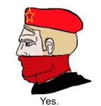 beret chad marxism mask red_star star yes_chad // 502x526 // 130KB