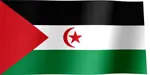 crescent flag meta:animated meta:gif red_star star western_sahara // 600x300 // 755KB