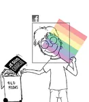 charlie_hebdo gay identity_politics lgbt liberalism profile_picture radlib rainbow site:facebook // 680x778 // 194KB