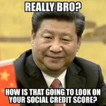 china cringe impact_font reaction_image social_credit xi_jinping // 680x680 // 115KB