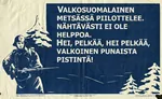 finland finnish_text poster red_army soldier soviet_union winter_war // 1500x920 // 327KB