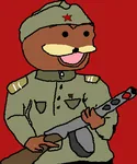 gun meta:lowres ppsh-41 red_army red_star soldier soviet_union spurdo star submachine_gun uniform weapon // 384x461 // 9.5KB