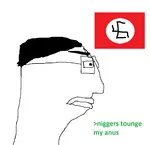 fascism glasses greentext le_pol_face ms_paint nazi nigger racism site:pol swastika wojak // 994x960 // 29KB