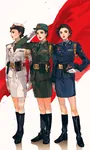 anime china flag peoples_liberation_army red_flag soldier uniform // 709x1181 // 183KB