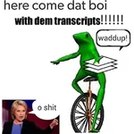 1:1_aspect_ratio 2016 clinton dat_boi election frog hillary_clinton oh_shit transcript unicycle united_states // 540x540 // 25KB