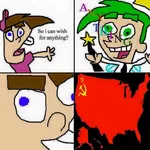 cartoon comic fairly_oddparents fairy hammer_and_sickle ms_paint timmy_turner united_states wish // 768x767 // 120KB