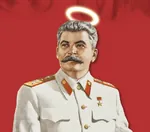 christianity halo joseph_stalin orthodox religion saint soviet_union // 632x558 // 55KB