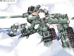 anime armored_fighting_vehicle cannon is-3 mecha_musume red_star star tank weapon // 600x450 // 141KB