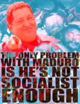 bolivarianism glowing_eyes hugo_chavez laborwave latin_america nicolas_maduro point vaporwave venezuela // 640x835 // 980KB