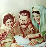 joseph_stalin laugh reaction_image reading soviet_union // 540x542 // 476KB