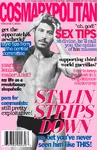 cosmarxpolitan cover guerrilla joseph_stalin magazine materialism shirtless soviet_union young_stalin // 1100x1700 // 689KB