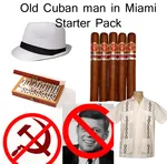 cigar cuba dice florida gusano hammer_and_sickle hat john_f_kennedy latin_america miami united_states // 750x740 // 305KB