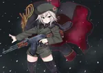 anime beret gun kalashnikov red_army red_star rifle soldier soviet_union star uniform weapon // 1280x904 // 145KB
