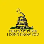 1:1_aspect_ratio cartoon gadsden_flag king_of_the_hill libertarianism meta:lowres purse snake // 320x320 // 11KB