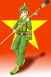 anime bamboo bomb grenade helmet soldier star stick_grenade uniform vietnam // 1240x1850 // 1.0MB