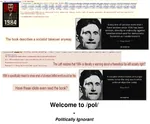 1984 book brave_new_world dystopia farenheit_451 fascism george_orwell ignorance meta:highres meta:screencap nazi quote retard site:pol site:4chan // 2275x1888 // 1021KB