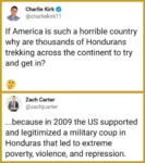 charlie_kirk coup honduras imperialism latin_america meta:screencap site:twitter turning_point_usa tweet united_states // 851x960 // 346KB