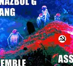 alien assemble impact_font national_bolshevism nazbol_gang x_gang // 1097x1005 // 29KB