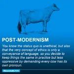 1:1_aspect_ratio analogy cattle cow cow_analogy ethics identity_politics language oppression postmodernism // 710x710 // 134KB