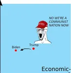 2020 crying donald_trump election glasses hat joe_biden liberalism maga neoliberalism political_compass soyjak united_states wojak // 1250x1280 // 39KB