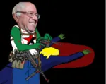 2016 assassination bernie_sanders blood donald_trump election glasses guerrilla gun handgun pepe smug social_democracy united_states weapon // 954x758 // 444KB