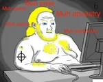 aryan fascism meta:lowres nazi obesity race racism site:pol wojak // 500x401 // 35KB