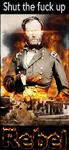 american_civil_war confederate_states general_sherman lens_flare reaction_image shut_the_fuck_up // 690x1500 // 212KB