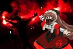 anarchism anarcho_communism anime circle_a flare heterochromia mask protest riot // 1080x719 // 96KB