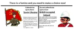 anglo bourgeoisie capitalism cia comparison deaths famine flag food glowie hat helmet imperialism india ireland irish_potato_famine joseph_stalin pith_helmet porky red_army red_flag red_star soviet_famine_of_1932_to_33 soviet_union star ukraine united_kingdom // 1200x477 // 98KB