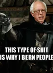 2016 bernie_sanders election glasses impact_font shit social_democracy united_states // 500x690 // 180KB