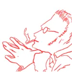 1:1_aspect_ratio anarchism cigarette comfy egoism glasses max_stirner meta:animated meta:gif smoking // 800x800 // 54KB