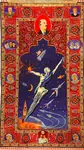 1965 carpet cosmonaut iran persian_text soviet_union vladimir_lenin // 1010x1797 // 503KB