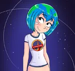 anime earth_chan interkosmos red_star satellite soviet_union space star // 813x771 // 446KB