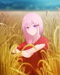 anime ethnic_clothing female pink_hair soviet_union // 2160x2670 // 1.8MB